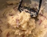 A picture of step 2 of Southern style mashed potatoes pressure cooked.