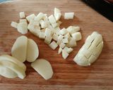 A picture of step 2 of Creamy Picnic Potato Salad.