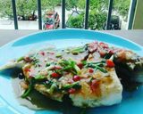 Hình bước làm 5 của món Cá chim chiên giòn sốt me cay