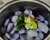 Foto langkah ke 3 dari resep Manisan Kolang-kaling Bunga Telang.