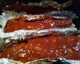 Foto del paso 4 de la receta: Costillitas BBQ en horno eléctrico y salsa casera ❤️