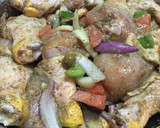 Foto del paso 1 de la receta: Pollo guisado al estilo Dominicano