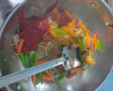 A picture of step 2 of Chatpata Rotli Noodles.