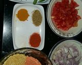 A picture of step 1 of Mong masoor daal #dhabba daal.