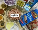 صورة لخطوة 1 من وصفة مثلثات التاكو