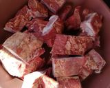 Bableves füstölt oldalassal recept fázis 1 fotója