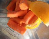Foto del paso 1 de la receta: Bizcochuelo de naranja, coco y zanahoria. Apto celíacos