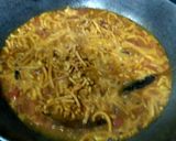 A picture of step 4 of Gathiya tameta nu shaak.