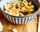 Foto del passaggio 3 della ricetta Pasta e fagioli con le cozze