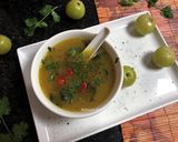 A picture of step 5 of Amla Rasam.