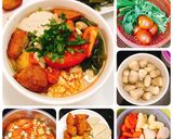 Hình bước làm 10 của món Canh bún