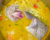 Hình bước làm 4 của món Canh cá mú nấm