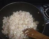 A picture of step 3 of Mashed Aubergine Curry with Pearl Millet bread.