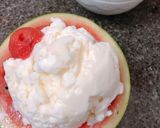 Hình bước làm 3 của món Bingsu dưa hấu 🍉🍉