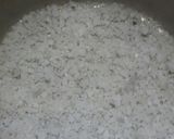 A picture of step 5 of Beetroot cake.