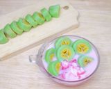 Foto langkah ke 9 dari resep Es Pisang Ijo.