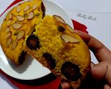 A picture of step 9 of Gulabjamun custard cake.