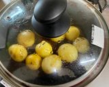 A picture of step 2 of Sweet Soy Sauce New Potato.