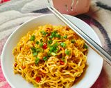 Foto langkah ke 5 dari resep Mie Setan Praktis (Pakai mi instan).