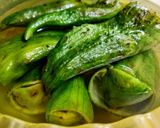 Foto del paso 1 de la receta: PEPINO🥒de Agua, (Caigua) relleno con Pollo🐤...!