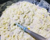 A picture of step 9 of Signature s’ creamy sauce macroni/pasta.