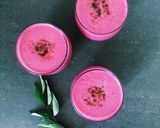 A picture of step 8 of Beetroot Yogurt Drink#Authormarathon.