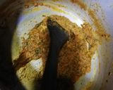 A picture of step 2 of Dhokray memon dish.