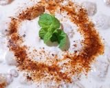 A picture of step 6 of Dahi Phulkiyan.