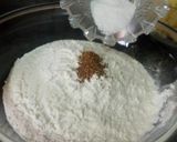 A picture of step 2 of Jaali samosa.