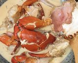Foto langkah ke 5 dari resep KEPITING SAUS TELUR ASIN ala RESTO🦀🦀😋.