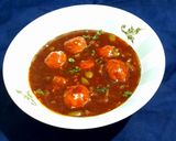 A picture of step 12 of Chicken Manchurian.