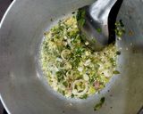 A picture of step 3 of Baingan Bharta.