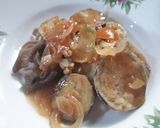Foto langkah ke 7 dari resep Usus-Terong krispi saus tiram.