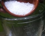 A picture of step 2 of Chickoo ice cream  shake.