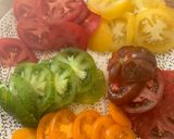 Une image de l'étape 1 de ☆Tarte Rustique aux Tomates Multicolores☆.