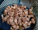 90)Oseng cumi pete cabe ijo langkah memasak 1 foto