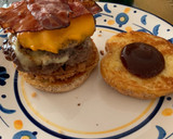 Foto del paso 3 de la receta: Hamburguesa Burger Western Bacon Doble Rodeo King Pablo