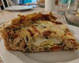 Foto del paso 9 de la receta: Tarta Cremosa de Pollo y Espinaca