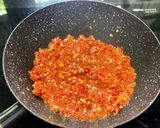 Hình bước làm 3 của món Ớt rim đa dụng dùng kèm bún mì miến