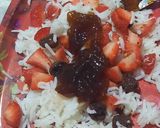 Foto del paso 4 de la receta: Arroz Basmati con frutillas y copos