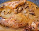 Foto del paso 14 de la receta: Conejo en salsa con champiñones.... rico y fácil