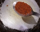 A picture of step 3 of Peanuts ki Chutney.