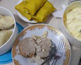 Foto langkah ke 3 dari resep Pancake ketan durian.
