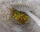 A picture of step 3 of Carrot and beans subzi.