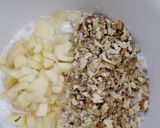 Almás-diós kevert süti recept fázis 3 fotója