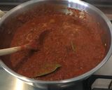 A picture of step 5 of Spicy SpagBol.
