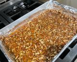 A picture of step 9 of Honey Pecan Squares.