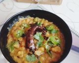 A picture of step 4 of Daal chana.