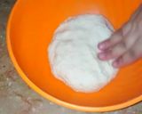 A picture of step 3 of Malabari paratha.