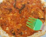 Foto langkah ke 4 dari resep Pizza Kimchi - gochujang.